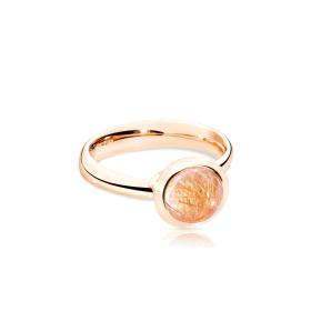 Tamara Comolli BOUTON Ring small Rutilquarz R-BOU-s-RutQuR-rg