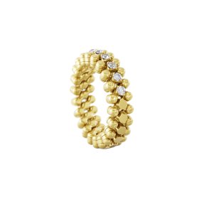 Serafino Consoli Brevetto Multi-Size Ring RMS 3HM2 YG WD