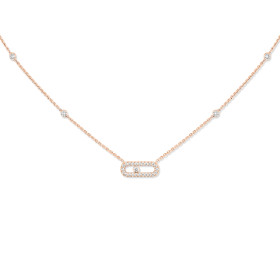 Messika Move Uno Pavé Halskette 04708-PG