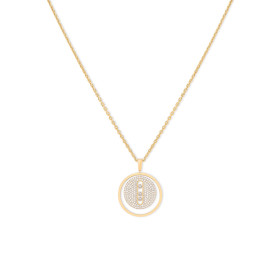 Messika Lucky Move MM Pavé Collier 07395-YG