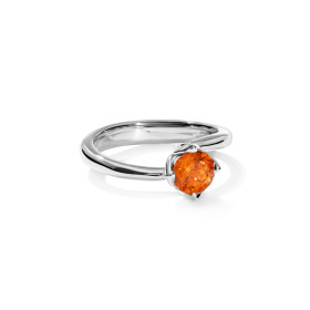 Tamara Comolli TULIP Ring XS mit Mandarin Granat R-TUL-xs-Man-wg