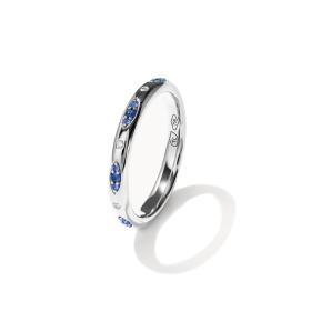 Tamara Comolli GYPSY Bandring Pavé  'Ocean'  R-Gyp-B-OceP-wg