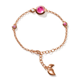 Tamara Comolli BOUTON Mini Chain Armband 'Blush' Small/Medium B-BOU-c-Blu-sm-rg