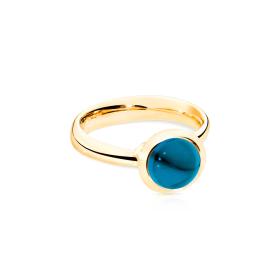 Tamara Comolli BOUTON Ring small London Topas R-BOU-s-ToLo-yg