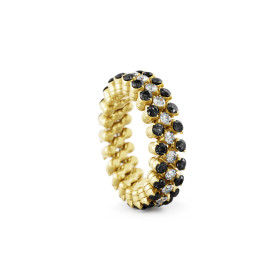 Serafino Consoli Brevetto Multi-Size Ring RMS 3F2 YG WD BD X