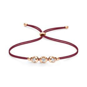 Schaffrath COLORTAIRE Armband CTR32_B_008_BR_2_03_DARKBURGUNDY_RW
