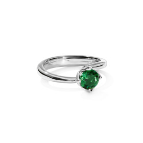 Tamara Comolli TULIP Ring XS mit grünem Turmalin R-TUL-xs-TuGr-wg