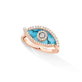 Messika Lucky Eye Türkis Ring 12956-PG