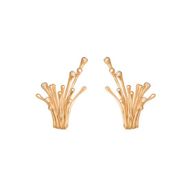 Ole Lynggaard Copenhagen BoHo Zweig-Ohrclips mittel A2935-402