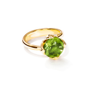 Tamara Comolli TULIP Ring Small mit Peridot R-TUL-s-Per-yg
