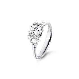 Ole Lynggaard Copenhagen Winter Frost Solitaire Ring A2781-547
