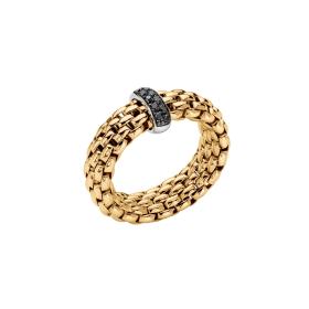 FOPE Vendôme Flex'it Ring mit schwarzen Diamanten 55902AX_BN_G_X1X_00S