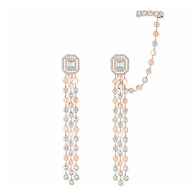 Messika D-Vibes mehrreihige Ohrringe 12432-PG