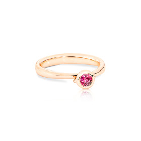 Tamara Comolli BOUTON Solitaire Ring mit Spinell R-BOU-Sol-Spi-rg