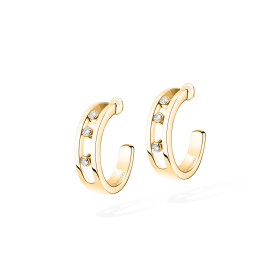 Messika Move Classique Hoop Ohrringe 04407-YG