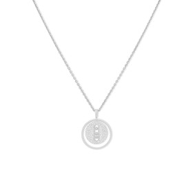Messika Lucky Move MM Pavé Collier 07395-WG