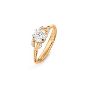 Ole Lynggaard Copenhagen Winter Frost Solitaire Ring A2781-419