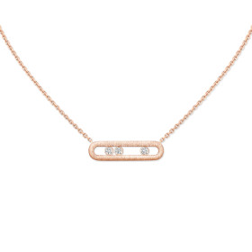 Messika Move Classique Ciselé Halskette 14667-PG