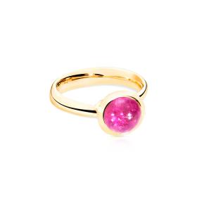 Tamara Comolli BOUTON Ring small rosa Turmalin R-BOU-s-TuRo-yg