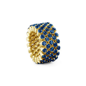 Serafino Consoli Brevetto Multi-Size Ring RMS 5F4 YG BS