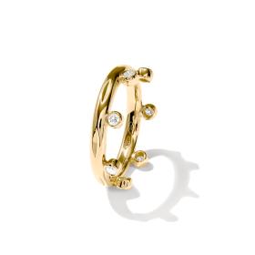 Tamara Comolli GYPSY Ring Crown Brilliant Cut Classic R-Gyp-C-Br-Cl-yg