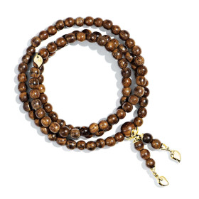 Tamara Comolli INDIA Armband mit Snakewood Medium B-IND-SW-m-yg