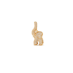 Ole Lynggaard Copenhagen Elephant Anhänger mittel mit Diamant-Pavé A1384-402