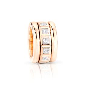 Tamara Comolli CURRICULUM VITAE Ring Weiße Diamanten R-CV77-13-PrL-rg