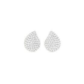 Tamara Comolli SIGNATURE Large Ohrstecker mit Diamant Pavé E-Sig-l-p-wg