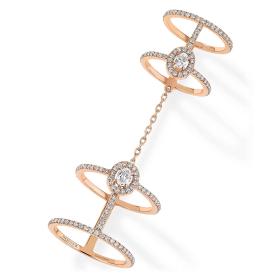 Messika Glam'azone Double Pavé Ring 05671-PG