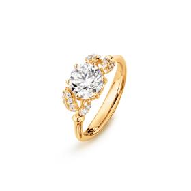 Ole Lynggaard Copenhagen Winter Frost Solitaire Ring A2782-405