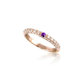 Adolfo Courrier Viola Ring P2-VIO-01