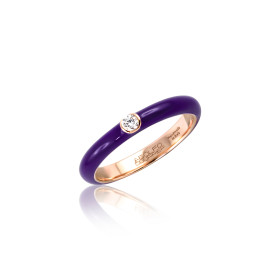 Adolfo Courrier Viola Ring P2-VIO-04