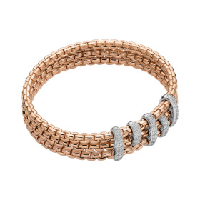 FOPE Eka Flex'it Armband mit Diamantpavé 75601BX_PB_R_XBX_0XS