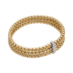 FOPE Eka Flex'it Armband mit Diamantpavé 75601BX_BB_G_XBX_0XS