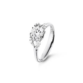 Ole Lynggaard Copenhagen Winter Frost Solitaire Ring A2781-545