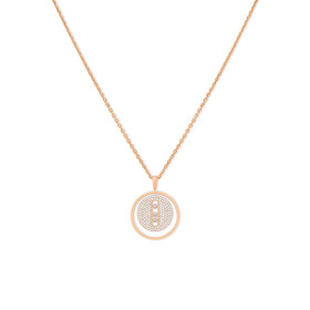 Messika Lucky Move MM Pavé Collier 07395-PG