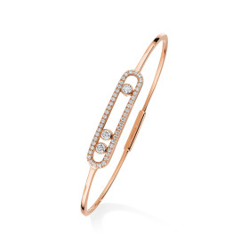 Messika Move Classique Pavé Thin Armreif 05032-PG