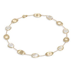 Marco Bicego Lunaria Color Halskette CB2099 MPW Y