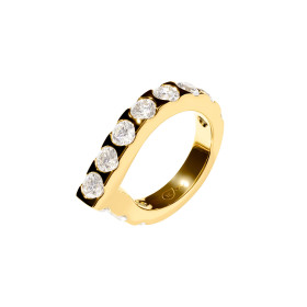 Tamara Comolli SIGNATURE Drop Memoire Ring 'Classic' R-Dr-Mem-11-Cl-yg