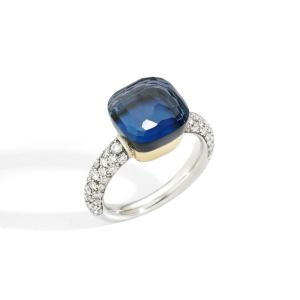 Pomellato - Nudo Deep Blue klassischer Ring