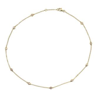 Collier Saphire