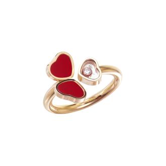 Happy Hearts Wings Ring