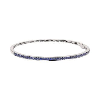 Armreif blaue Saphire