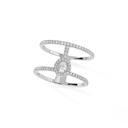 Messika - Glam'azone 2 Rows Pavé Ring