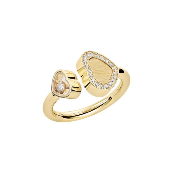 Chopard Happy Hearts Golden Hearts Ring (Ref: 82A107-0900)