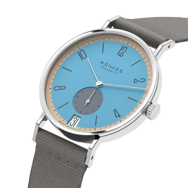 NOMOS Glashütte - Tangente 38 Datum Delfin 