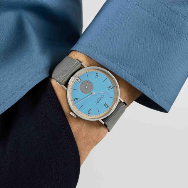 NOMOS Glashütte - Tangente 38 Datum Delfin 