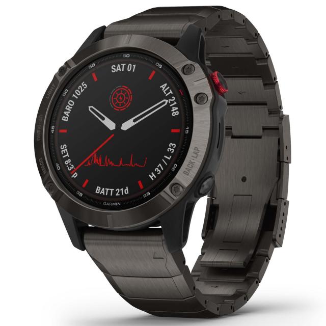 Garmin - fēnix 6 – Pro Solar Edition