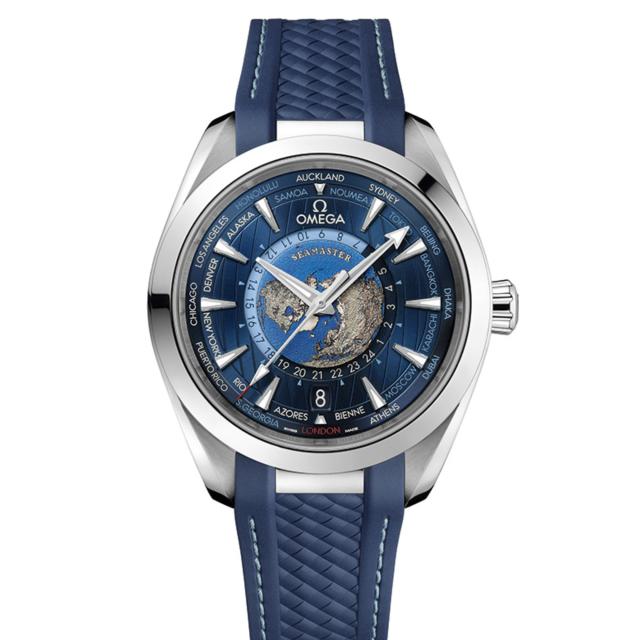 Omega - Seamaster Aqua Terra 150 M Co-Axial Master Chronometer GMT Worldtimer